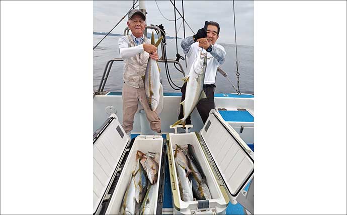 【沖釣り釣果速報】玄界灘の落とし込み釣りで1m級ヒラマサ続出！（福岡）