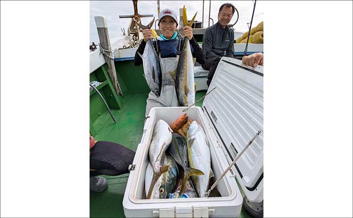【沖釣り釣果速報】玄界灘の落とし込み釣りで1m級ヒラマサ続出！（福岡）