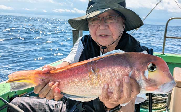 【沖釣り釣果速報】60cm級タカバ浮上！アジの泳がせ釣りで根魚ラッシュ（福岡）