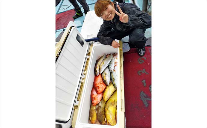 【沖釣り釣果速報】60cm級タカバ浮上！アジの泳がせ釣りで根魚ラッシュ（福岡）