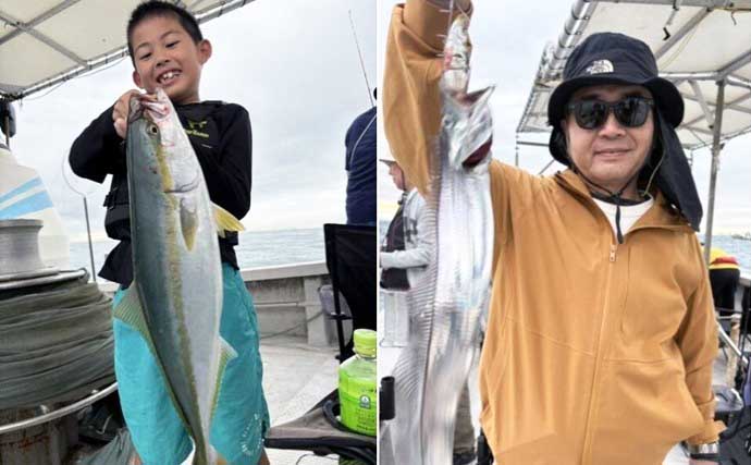 関西エリアの【船釣り特選釣果】タイラバで大ダイ86.5cm！ティップランでは竿頭18匹【京都】