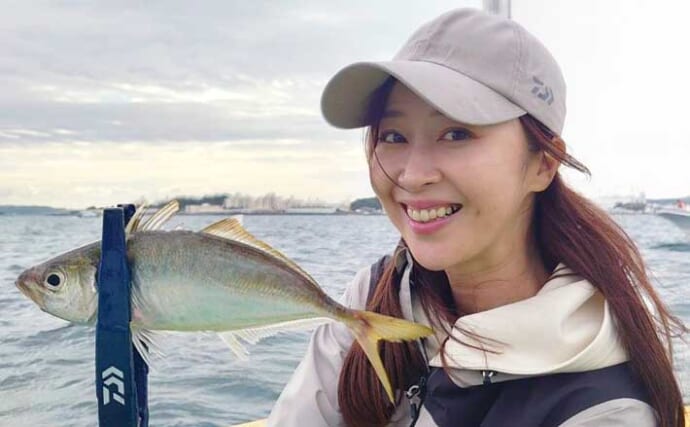 関東エリアの【船釣り特選釣果】LTショートアジ便で良型連発！竿頭24匹の快釣劇