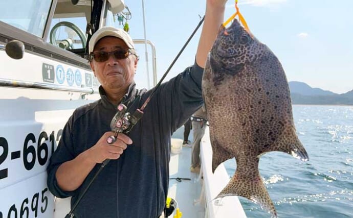 【沖のルアー釣果速報】タイラバで好ゲスト！玄界灘にイシガキダイ現る（福岡）