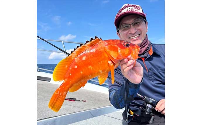 【沖のルアー釣果速報】タイラバで好ゲスト！玄界灘にイシガキダイ現る（福岡）