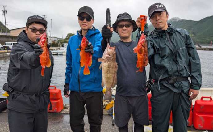 【沖のルアー釣果速報】ティップランでアオリイカ船中23匹！サオ頭は7匹をマーク（三重）