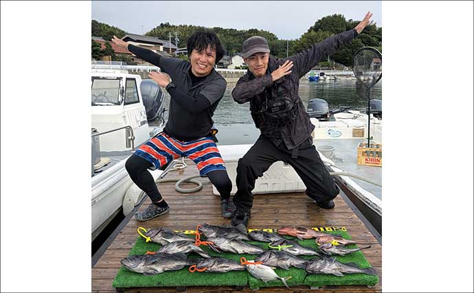 【沖のルアー釣果速報】持ち上がらないほどの重量感！ジギング船で7kg超えブリ手中に歓喜（愛知）