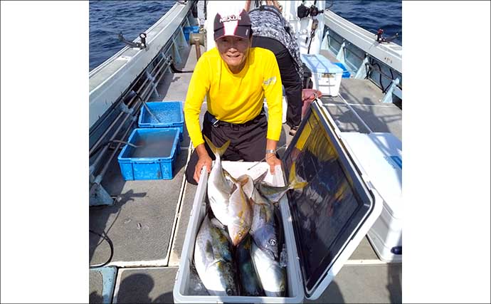 【沖釣り釣果速報】玄界灘の落とし込み釣り好調！10kg級ヒラマサ＆ワラサ爆釣（福岡）