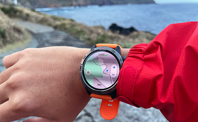 「スマートウォッチの有無で釣果が決まる？」 伊豆大島を１周して磯釣りポイントを探索してみた