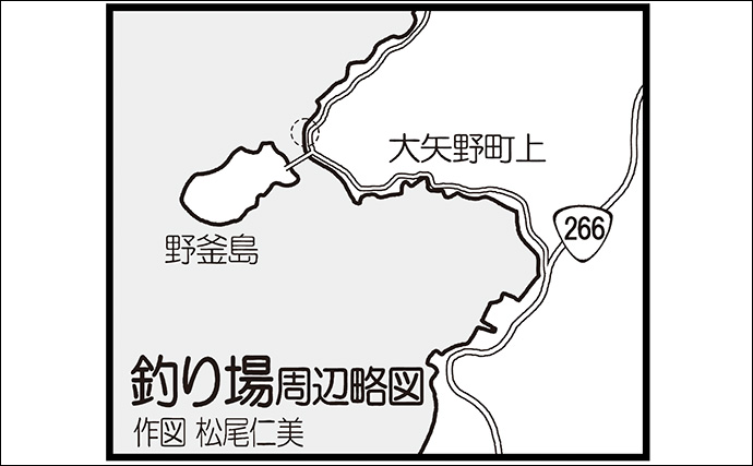 野釜島の投げ釣りで24cmのシロギスを手中【熊本】チニングでは本命不発もダツがヒット