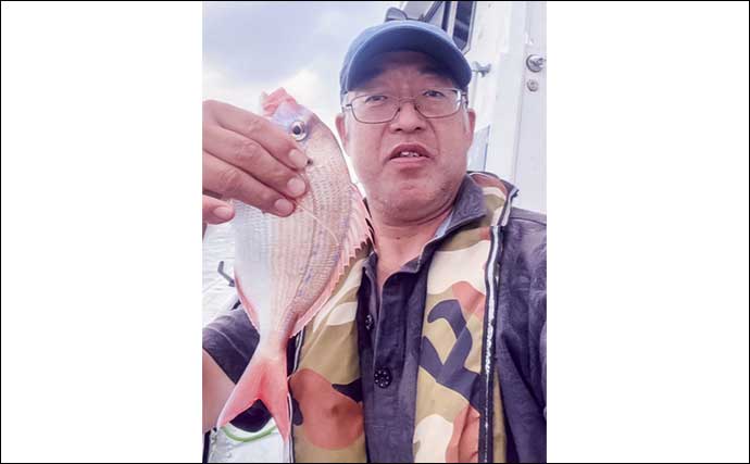 「ドラグ唸る手応え！」底物五目釣りで40cmアマダイ＆58cmマダイ登場【静岡】