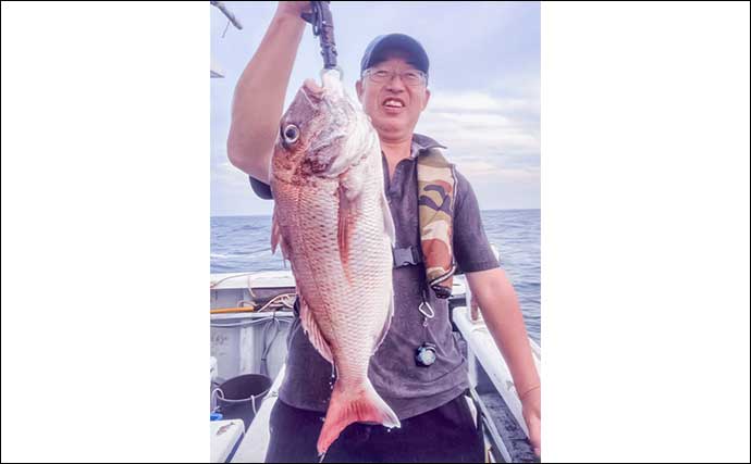 「ドラグ唸る手応え！」底物五目釣りで40cmアマダイ＆58cmマダイ登場【静岡】