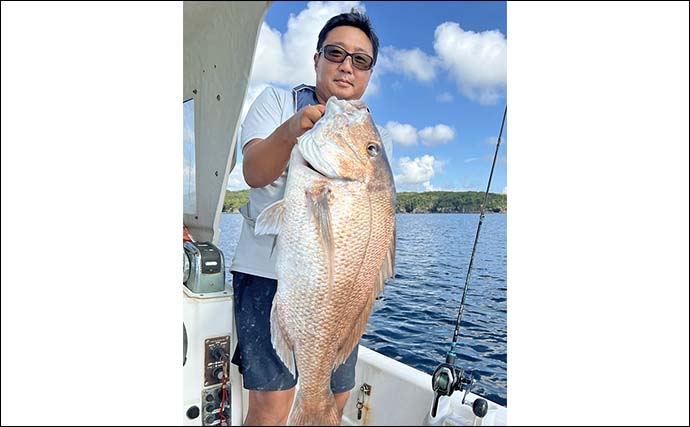 「自作インチク炸裂！」壱岐島のマイボート釣行で70cmマダイを好捕【長崎】