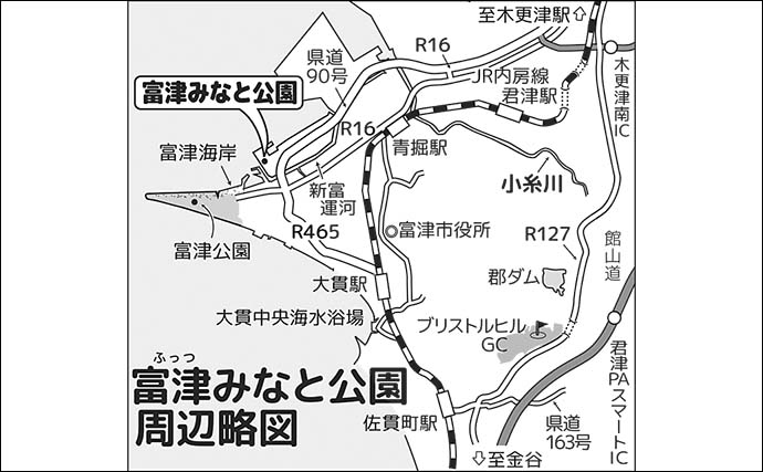 「内房でのんびり釣り日和」富津みなと公園のちょい投げ釣りでハゼ＆セイゴ好調【千葉】