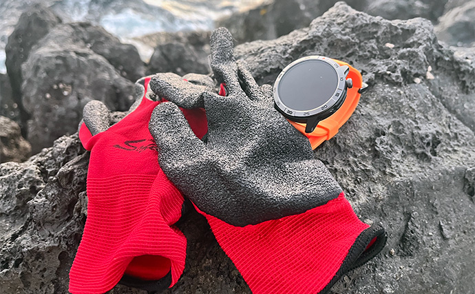 「スマートウォッチの有無で釣果が決まる？」 伊豆大島を１周して磯釣りポイントを探索してみた