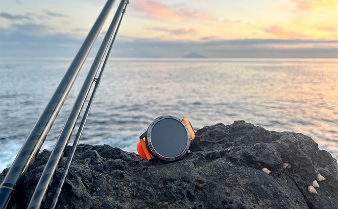 「スマートウォッチの有無で釣果が決まる？」 伊豆大島を１周して磯釣りポイントを探索してみた