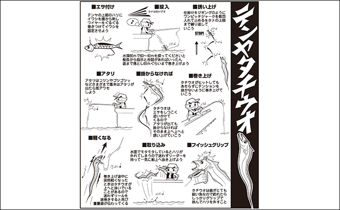 「テンヤタチウオ完全攻略！」中部エリアで始めるドラゴン級狙いの釣り方ガイド