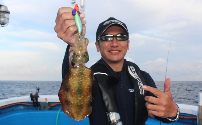 「新・最強伝説誕生！」新製品エギ『アオリクスTR』デビュー戦でアオリイカ乱舞【福井】