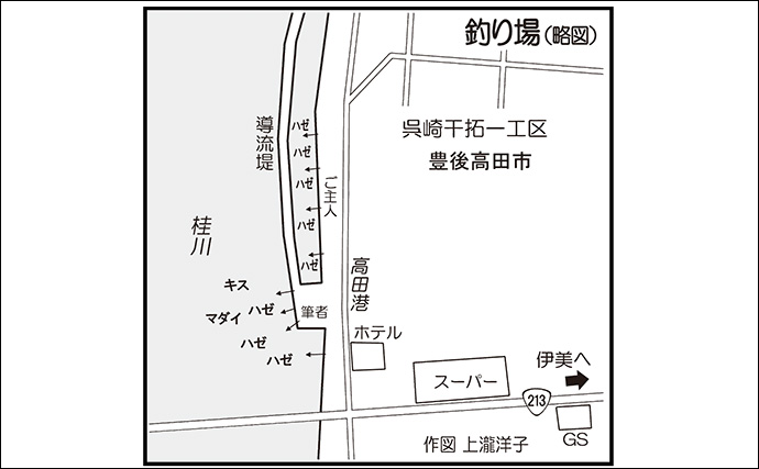 長洲港＆桂川河口のちょい投げ釣りでハゼ135尾達成【大分】夫婦で爽快な束釣りを満喫
