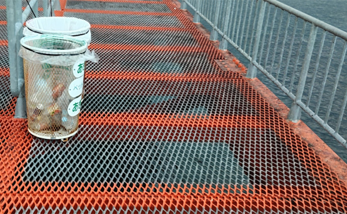 須磨海釣り公園で陸っぱりカワハギ釣りに挑戦【兵庫】エサ取りに苦戦も本命5匹を手中！