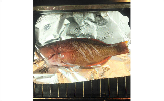 釣りのゲスト魚「ササノハベラ」の素焼きレシピ　新鮮さが美味さの条件