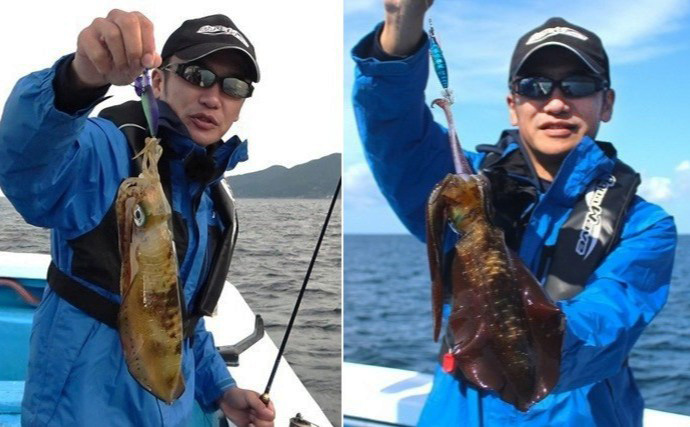 「新・最強伝説誕生！」新製品エギ『アオリクスTR』デビュー戦でアオリイカ乱舞【福井】