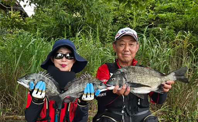 河川でのクロダイフカセ釣りに初挑戦【茨城・大洗】リバーチヌ9匹手中に大満足
