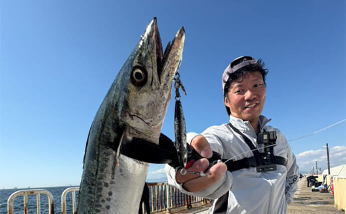 『大阪南港魚つり園』で連日サゴシ好調！ ハマチも到来でいよいよ秋爆スタートか？