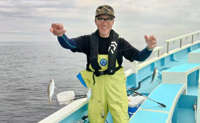 関東エリアの【船釣り特選釣果】鹿島沖のマダコ解禁！エギタコ釣りで1kg超えの良型が続出