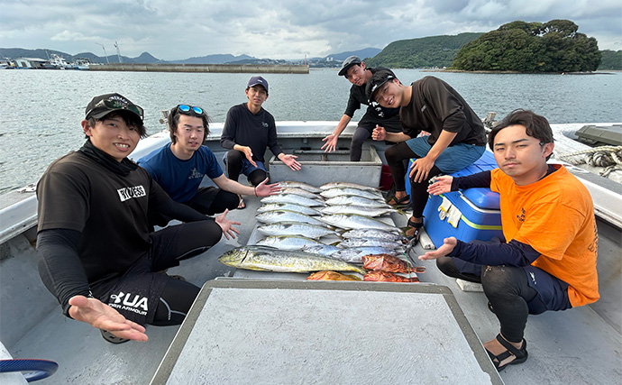 ジギング＆キャスティング船で100cmシイラ浮上！【長崎】60cm級ハガツオやネリゴもヒット