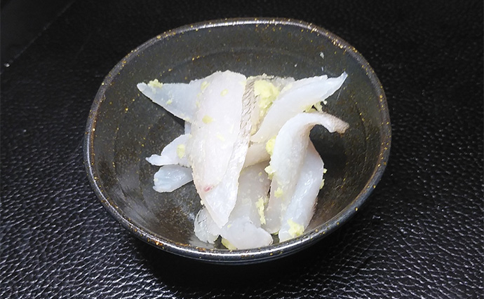 釣ったキスで作る「アレンジ」レシピ：キスわさ　霜降りがカギ