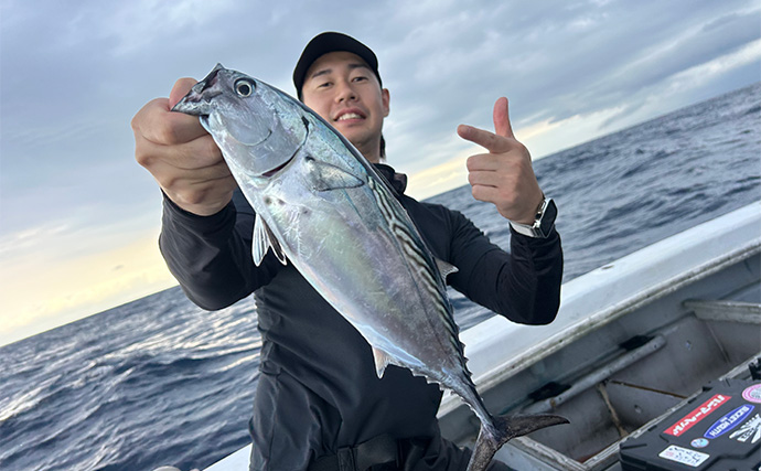 ジギング＆キャスティング船で100cmシイラ浮上！【長崎】60cm級ハガツオやネリゴもヒット