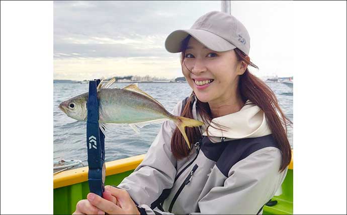 関東エリアの【船釣り特選釣果】LTショートアジ便で良型連発！竿頭24匹の快釣劇