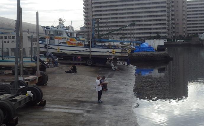 海老川河口のハゼ釣りでマハゼ16匹【千葉】釣れるポイントは限定的か？