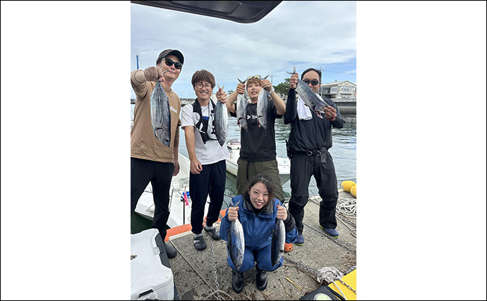 焼津沖シロアマダイで初心者含めて全員安打達成！【大丸】タイラバに好反応