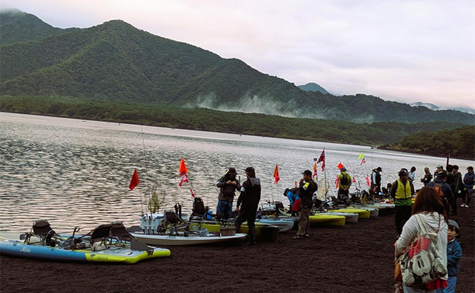 「100人中、釣れたのは2人だけ」 本栖湖レイクトラウト大会は厳しい結果も貴重な機会を創出