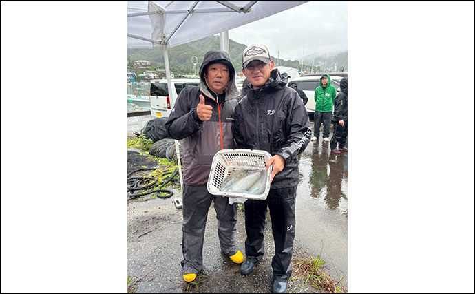 五ヶ所湾ボートエギング大会に参戦【三重】ウネリに苦戦も優勝者はアオリ11杯