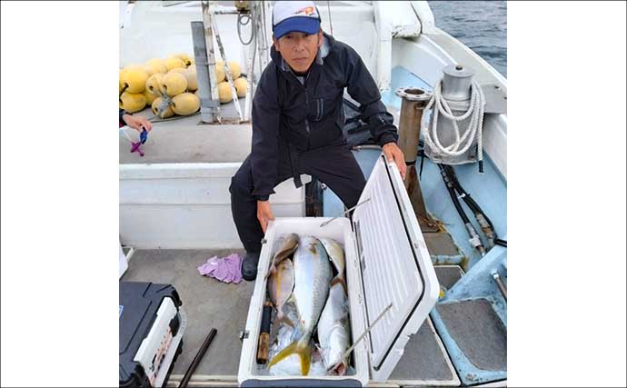 【沖釣り釣果速報】ヒラマサ7kg頭に船中60尾超！玄界灘の落とし込み釣りが最盛期（福岡）