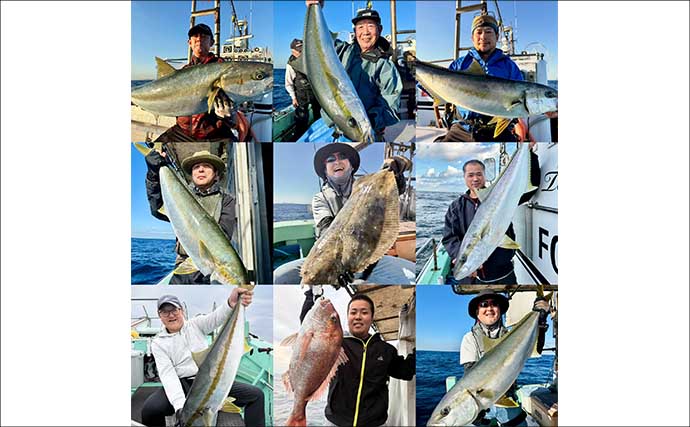 【沖釣り釣果速報】ヒラマサ7kg頭に船中60尾超！玄界灘の落とし込み釣りが最盛期（福岡）