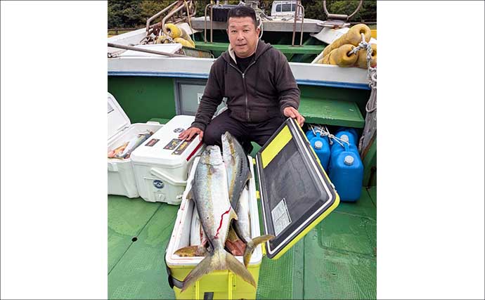 【沖釣り釣果速報】ヒラマサ7kg頭に船中60尾超！玄界灘の落とし込み釣りが最盛期（福岡）