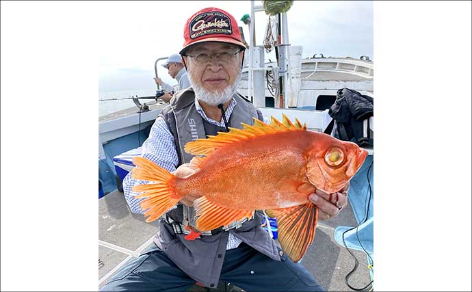 【沖釣り釣果速報】玄界灘のタイラバで良型マダイ連発！60cm級交じり船中43尾と爆釣（福岡）
