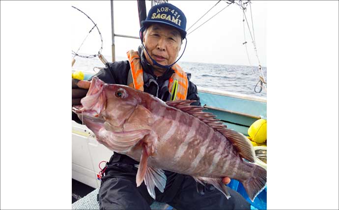 【沖釣り釣果速報】玄界灘のタイラバで良型マダイ連発！60cm級交じり船中43尾と爆釣（福岡）