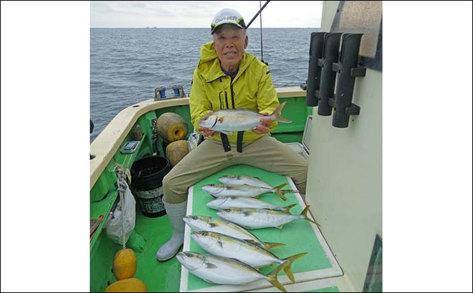 相模湾のLT五目釣りでイナダ52cm＆カンパチ48cm浮上！【神奈川】根魚も登場で多彩な魚種を手中