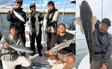 【沖のルアー釣果速報】伊勢湾のオフショアゲームでサワラ連発＆マゴチ船中…
