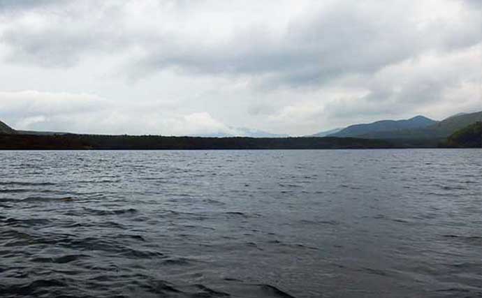 西湖のボートワカサギ釣りで良型交じりに183尾キャッチ！【山梨】群れを追って晩秋の湖を攻略