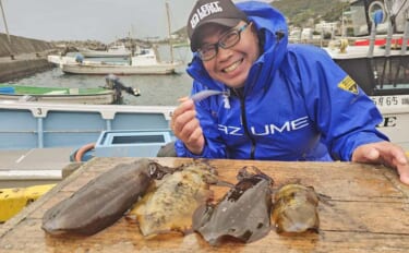 解禁直後の相模湾ティップランで良型アオリイカを次々キャッチ！【神奈川】…