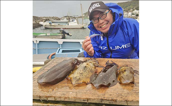 解禁直後の相模湾ティップランで良型アオリイカを次々キャッチ！【神奈川】強風攻略で釣果が急伸