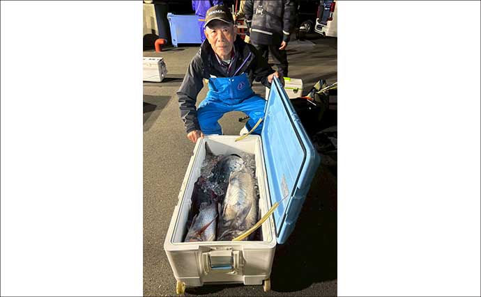 浦島グリのメダイ釣りで11.6kgの大型降臨！【福井】本命16匹＆マダイ15匹と大漁