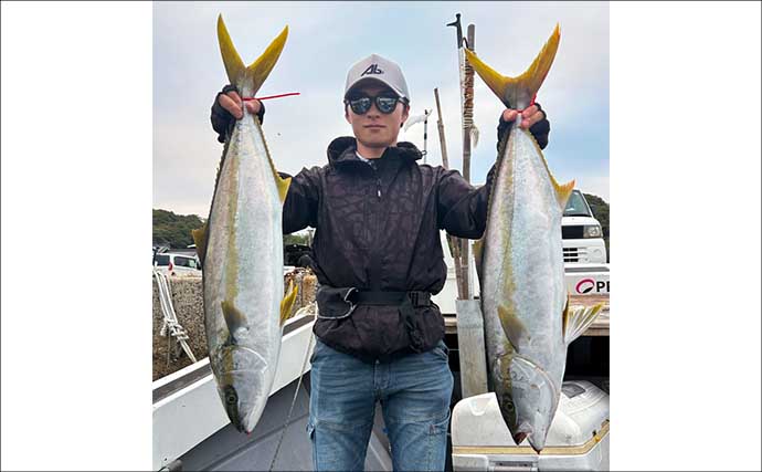 【沖釣り釣果速報】落とし込み釣りで快挙！ヒラマサ106cm＆青物60尾超えの大爆発（福岡）