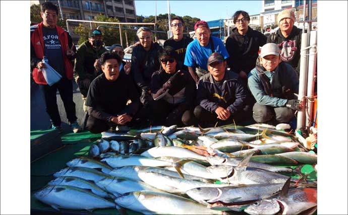 【沖釣り釣果速報】落とし込み釣りで快挙！ヒラマサ106cm＆青物60尾超えの大爆発（福岡）