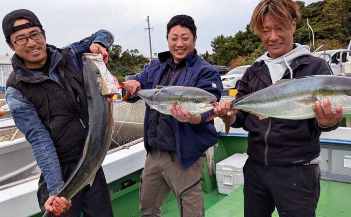 【沖釣り釣果速報】落とし込み釣りで快挙！ヒラマサ106cm＆青物60尾超えの大爆発（福岡）